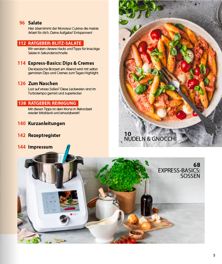 Monsieur Cuisine ZauberMix Club - 15 Minuten Rezepte - Wundermix GmbH