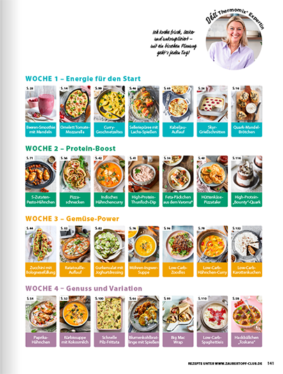 ZauberTopf Gold - Edition "Low Carb Express" - Ausgabe 01/2026 - Wundermix GmbH