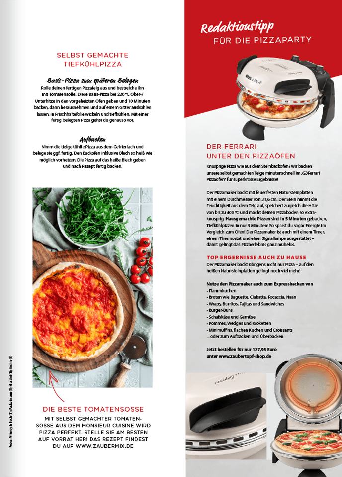 ZauberMix - Italien-Spezial - Ausgabe 01/2026 - Wundermix GmbH