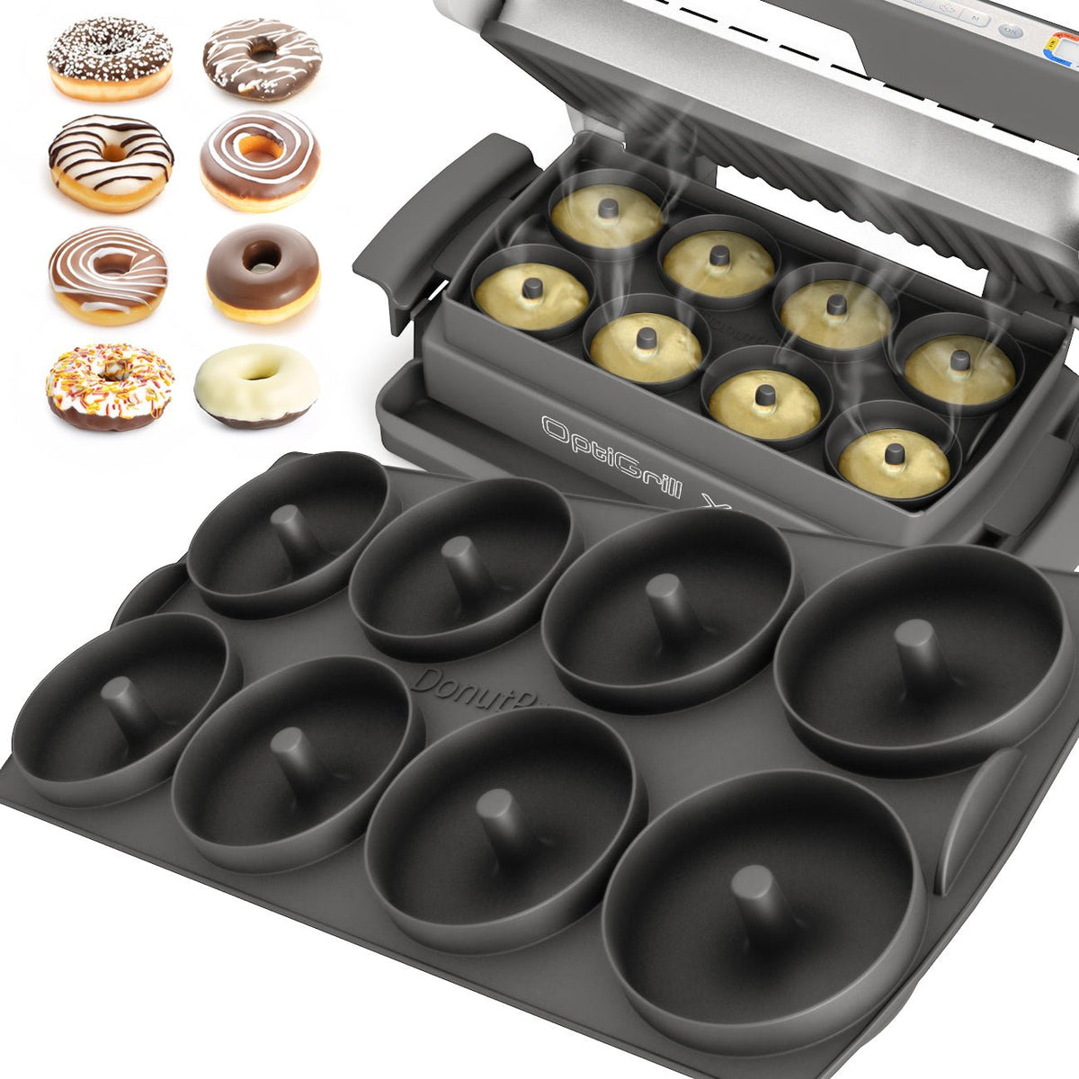ZauberFry - Donuteinsatz für Tefal OptiGrill XL - Wundermix GmbH