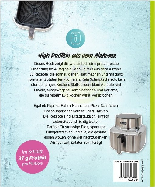 High Protein Fast Food aus dem AIRFRYER - Wundermix GmbH