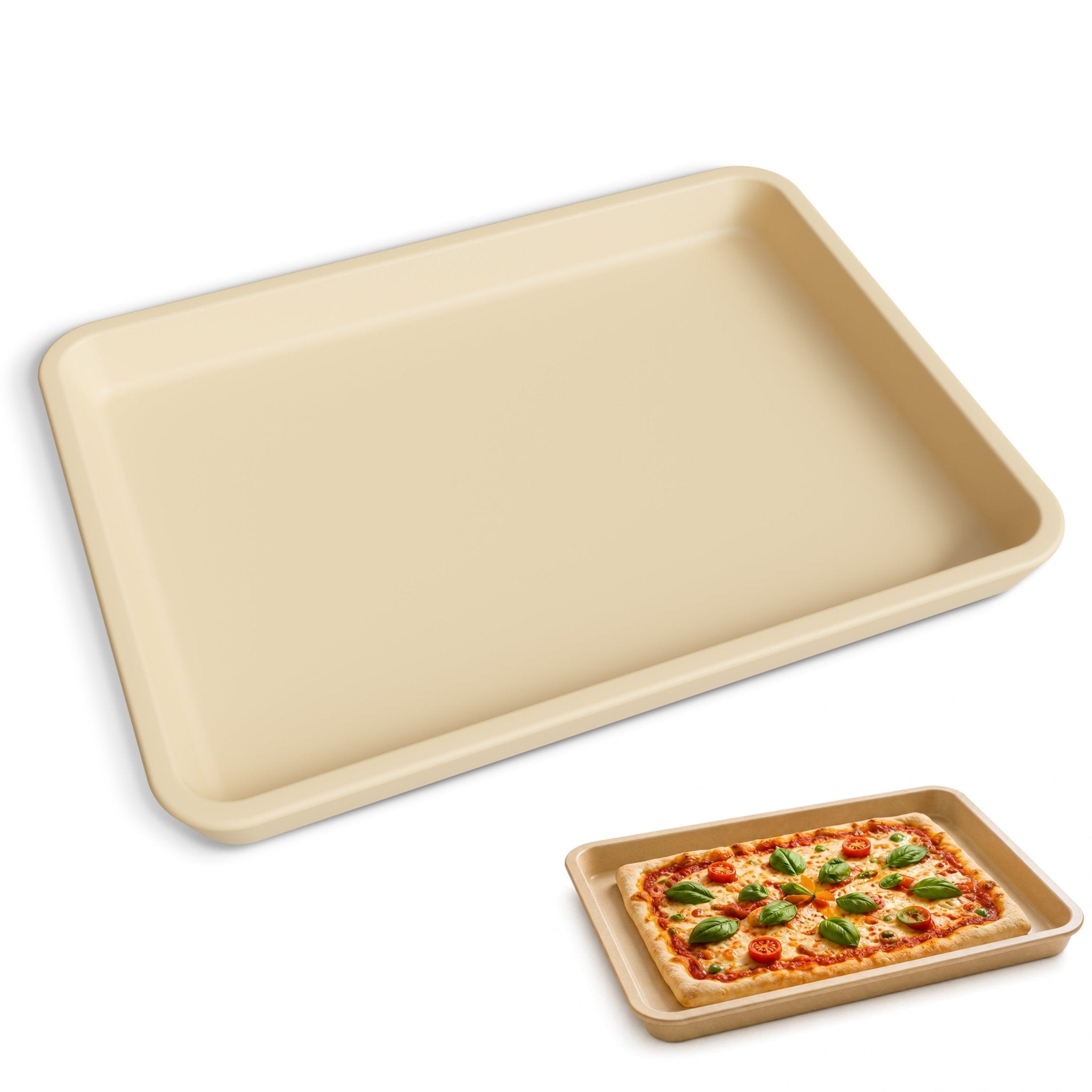 WunderKitchen® | Stoneware Backblech (41×30,5 cm) - Wundermix GmbH