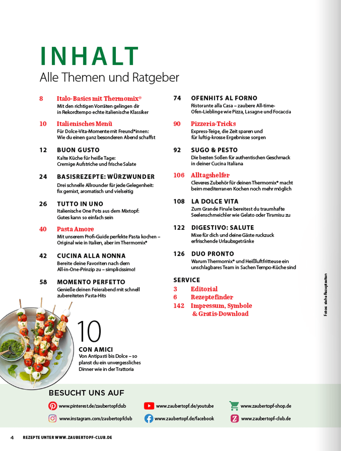 ZauberTopf Gold - Edition "Italien Pronto!" - Ausgabe 02/2026 - Wundermix GmbH