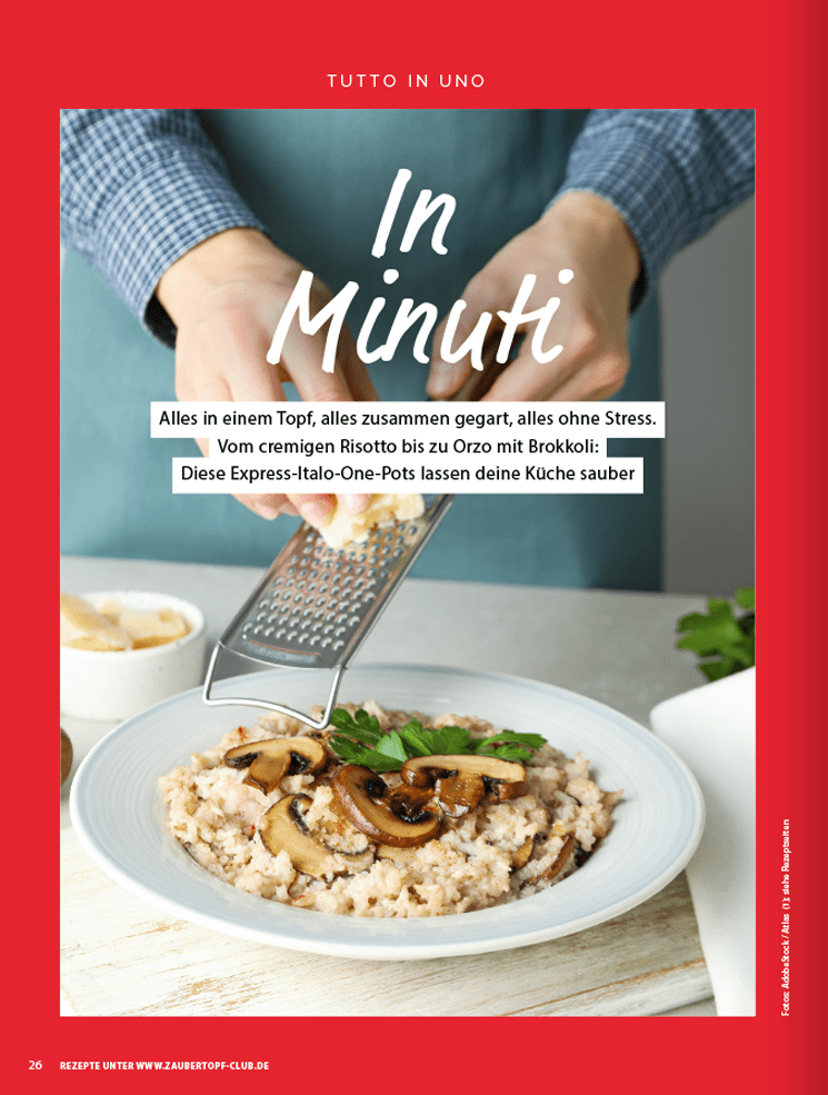 ZauberTopf Gold - Edition "Italien Pronto!" - Ausgabe 02/2026 - Wundermix GmbH