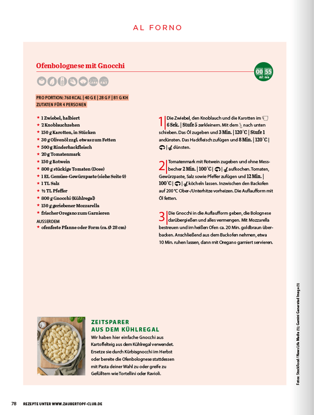 ZauberTopf Gold - Edition "Italien Pronto!" - Ausgabe 02/2026 - Wundermix GmbH