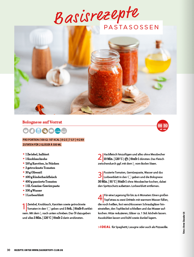ZauberTopf Gold - Edition "Italien" - Ausgabe 03/2025 - Wundermix GmbH