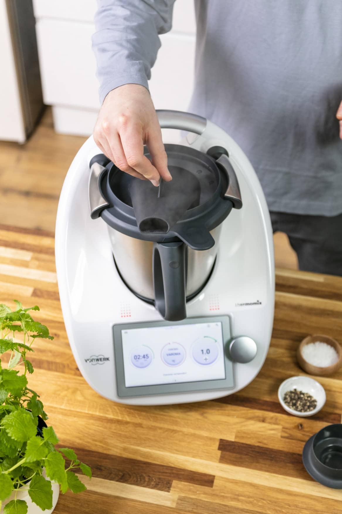 [B - Ware] mixtaste® | Dampfumleiter - Kamin für Thermomix TM6, TM5 - Wundermix GmbH