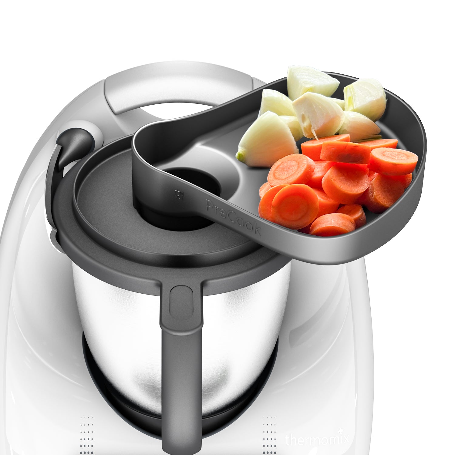 Mixle® PreCook | Deckelerweiterung für TM6, TM5, TM31 - Wundermix GmbH