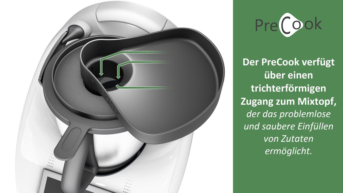 Mixle® PreCook | Deckelerweiterung für TM6, TM5, TM31 - Wundermix GmbH