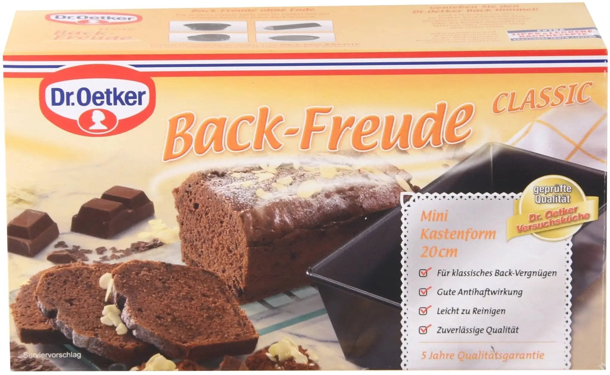 Kastenform passend für Dampfgaraufsatz | 20cm - Wundermix GmbH
