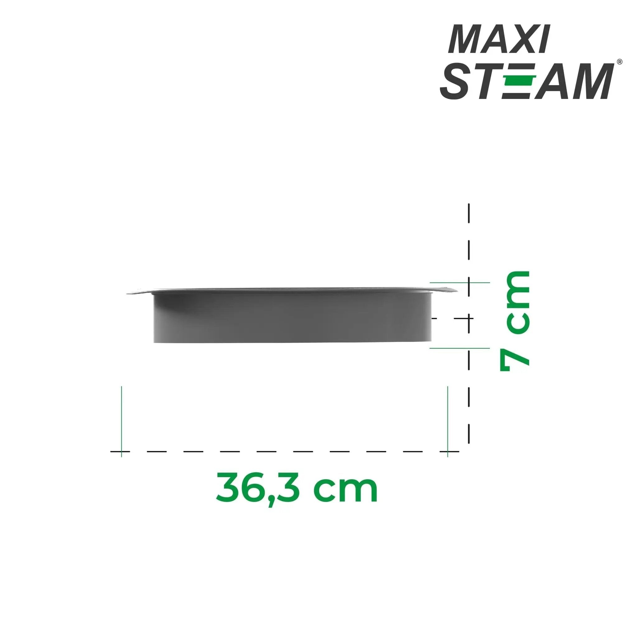 MaxiSteam® | Dampfgaraufsatz - Vergrößerung für Monsieur Cuisine Connect, Trend, Smart & Édition Plus - Wundermix GmbH