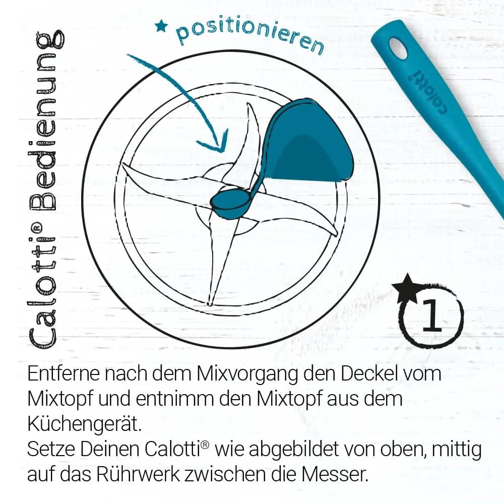 Calotti® | Drehkellenspatel für Thermomix TM7, TM6, TM5, TM31 - Wundermix GmbH