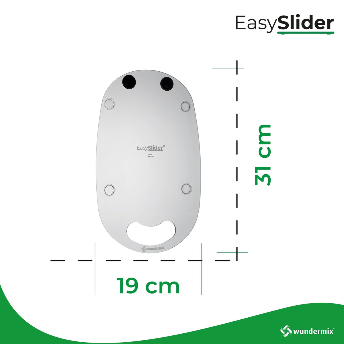 [B - Ware] EasySlider® | Gleitbrett aus Acrylglas für TM Friend - Wundermix GmbH