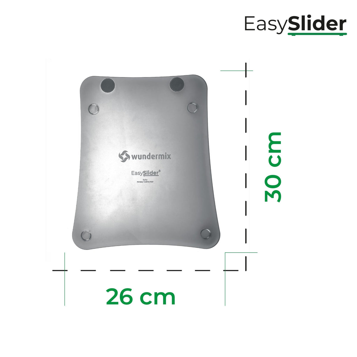 [B - Ware] EasySlider® | Gleitbrett aus Acrylglas für Monsieur Cuisine - Wundermix GmbH