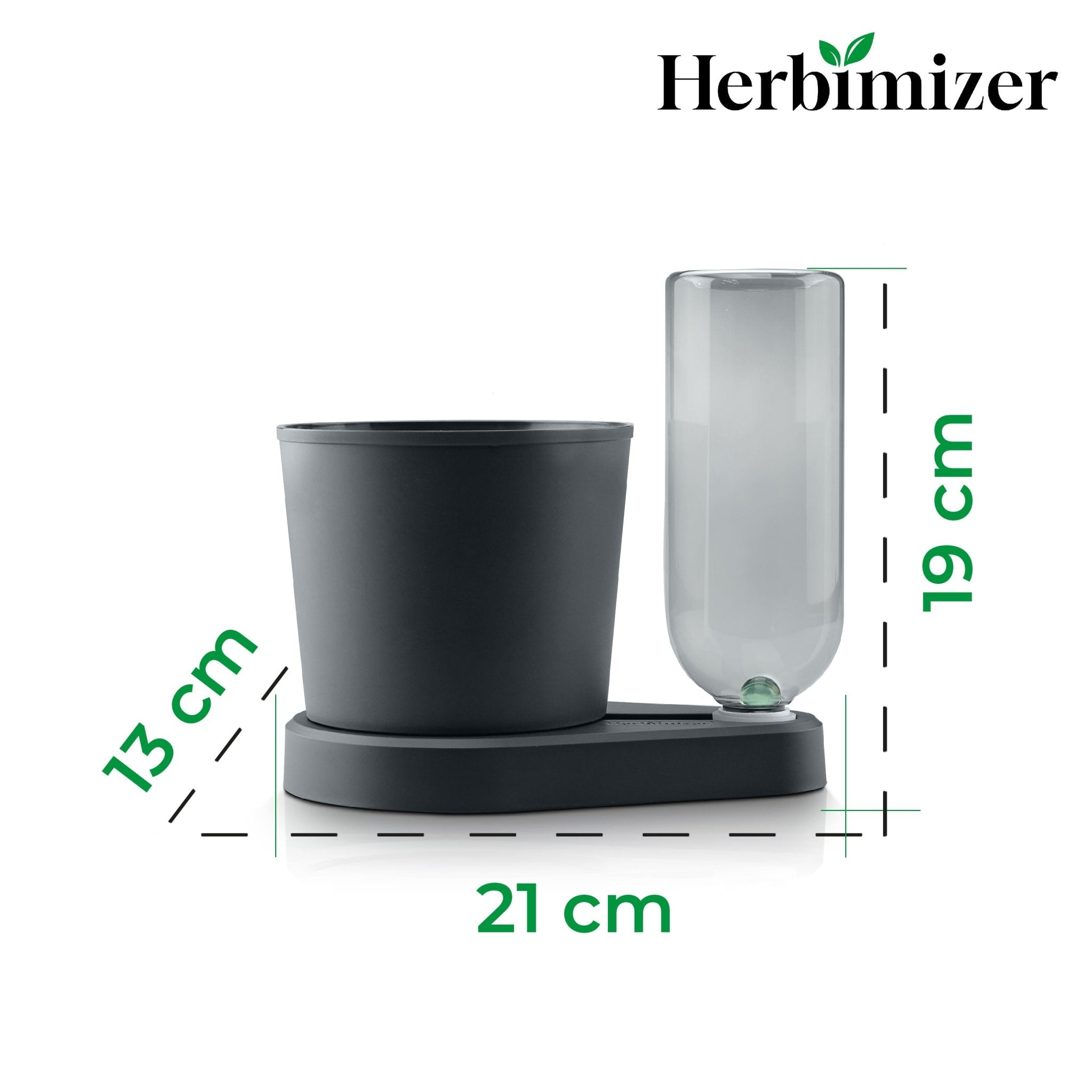 Herbimizer® | Kräutertopf mit automatischem Bewässerungssystem - Wundermix GmbH