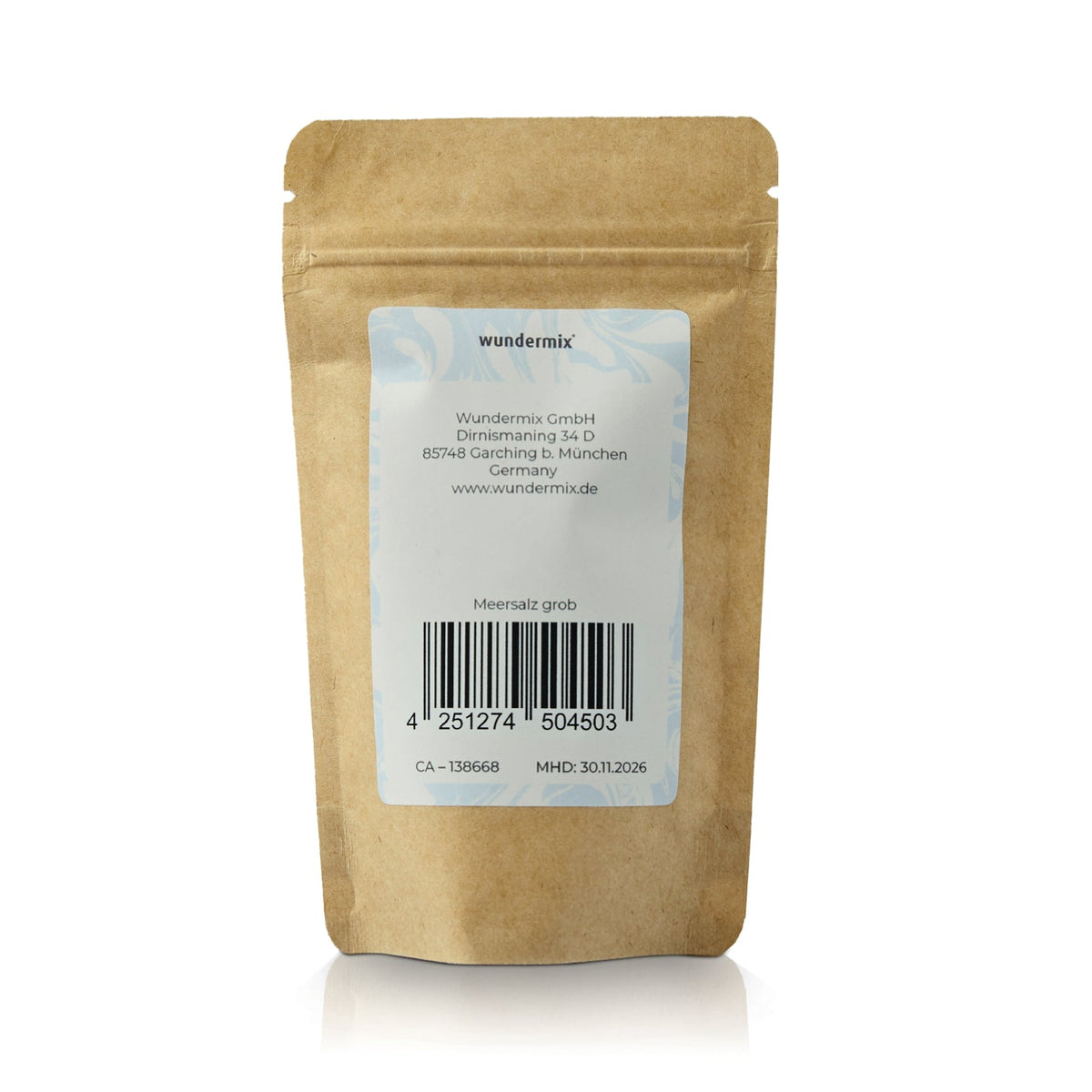 WunderSpice | grobes Meersalz | 120g - Wundermix GmbH