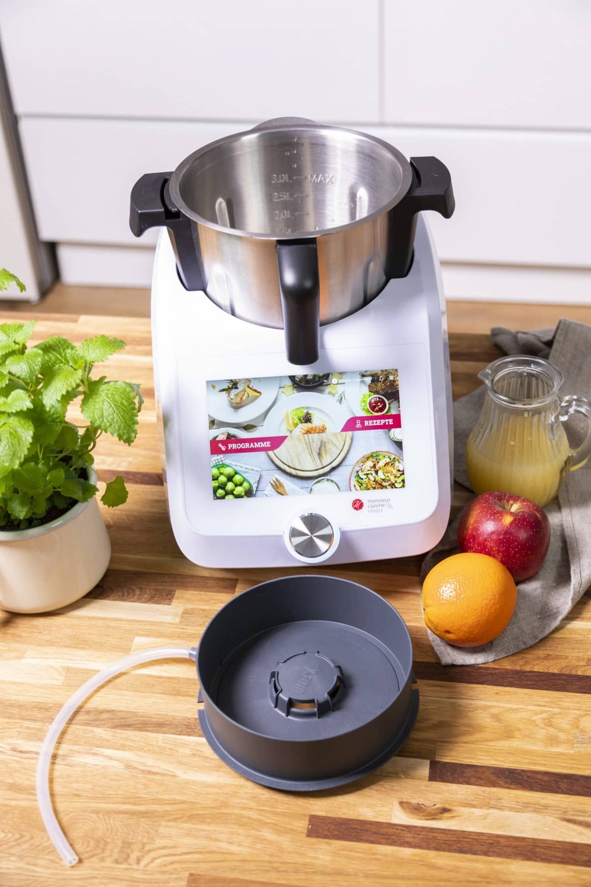 Dampfentsafter - Aufsatz von MixFino® für Monsieur Cuisine Smart, Trend, Connect - Wundermix GmbH