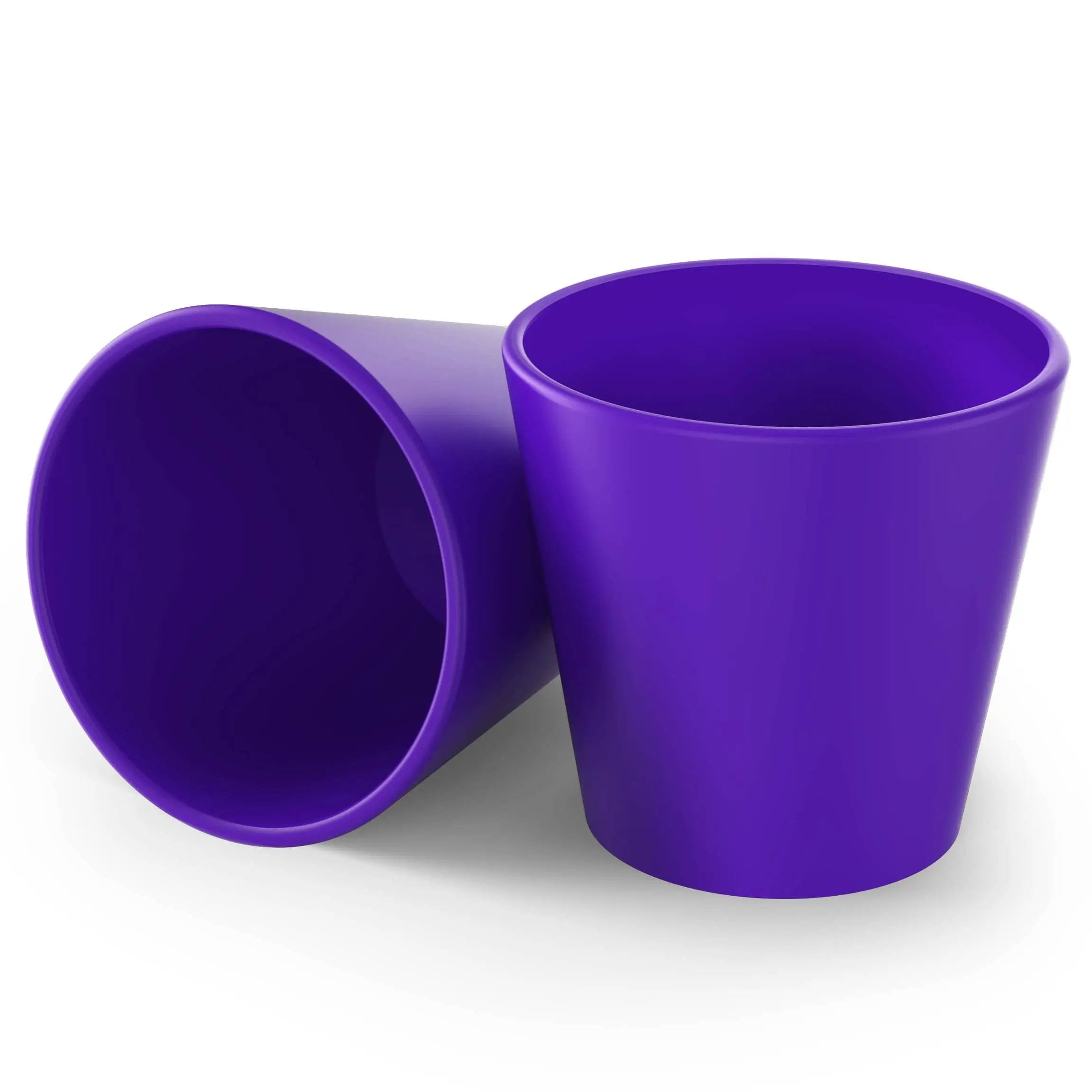 WunderCups® | Silikon - Förmchen - Set | 8 - tlg. | lila - Wundermix GmbH