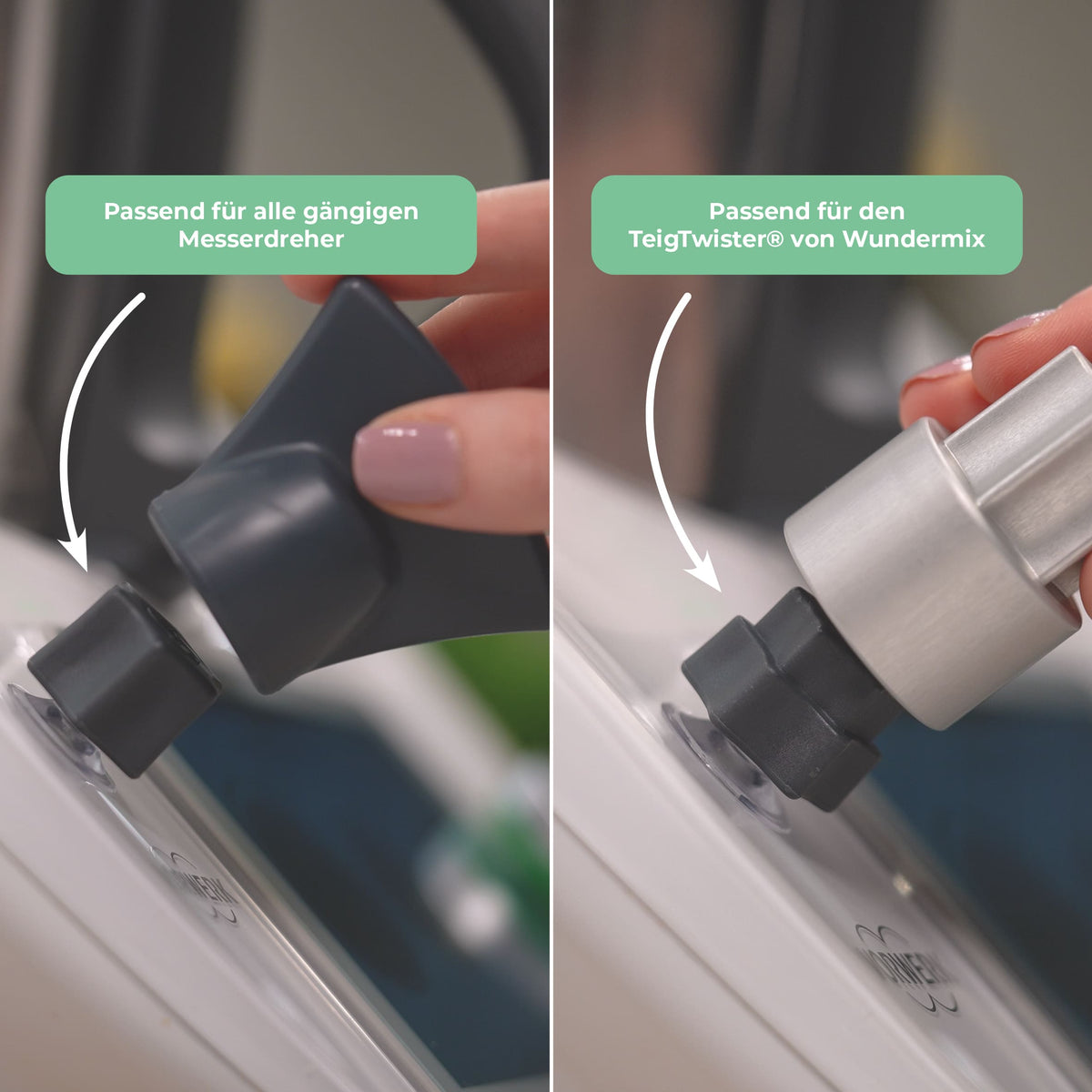WunderSocket® | Teiglöser - Halterung für Thermomix TM6, TM5 - Wundermix GmbH