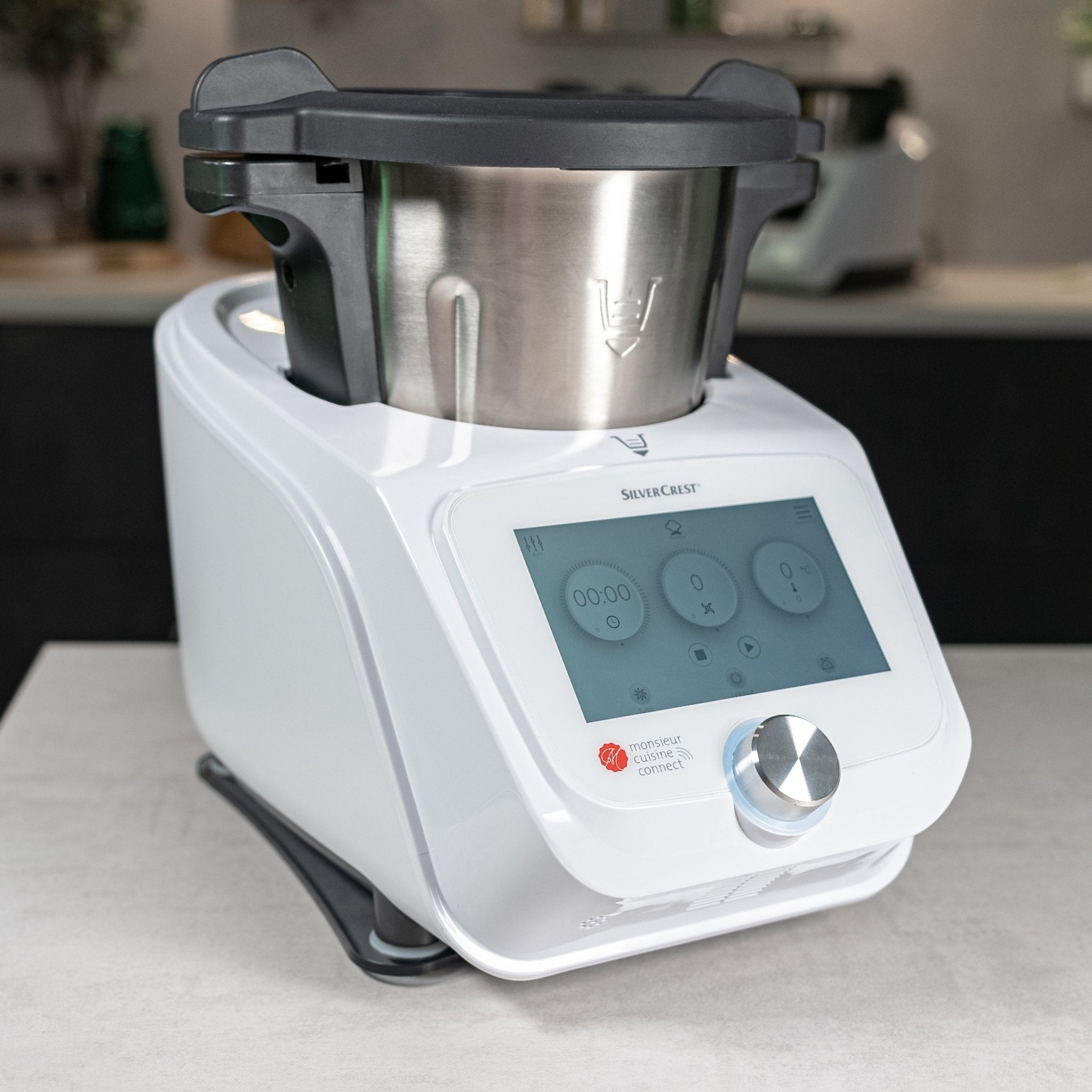 [B - Ware] EasySlider® | Gleitbrett aus Acrylglas für Monsieur Cuisine - Wundermix GmbH