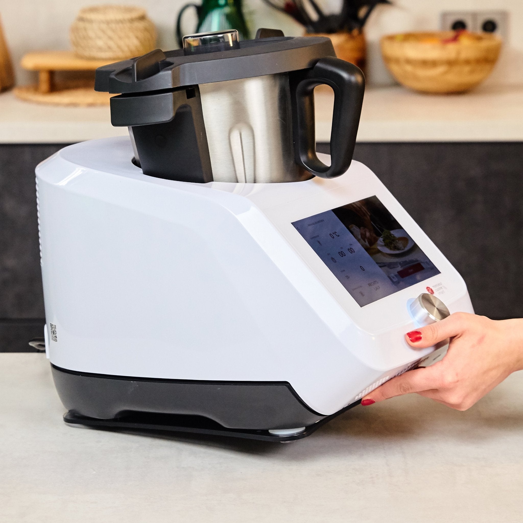 [B - Ware] EasySlider® | Gleitbrett aus Acrylglas für Monsieur Cuisine - Wundermix GmbH