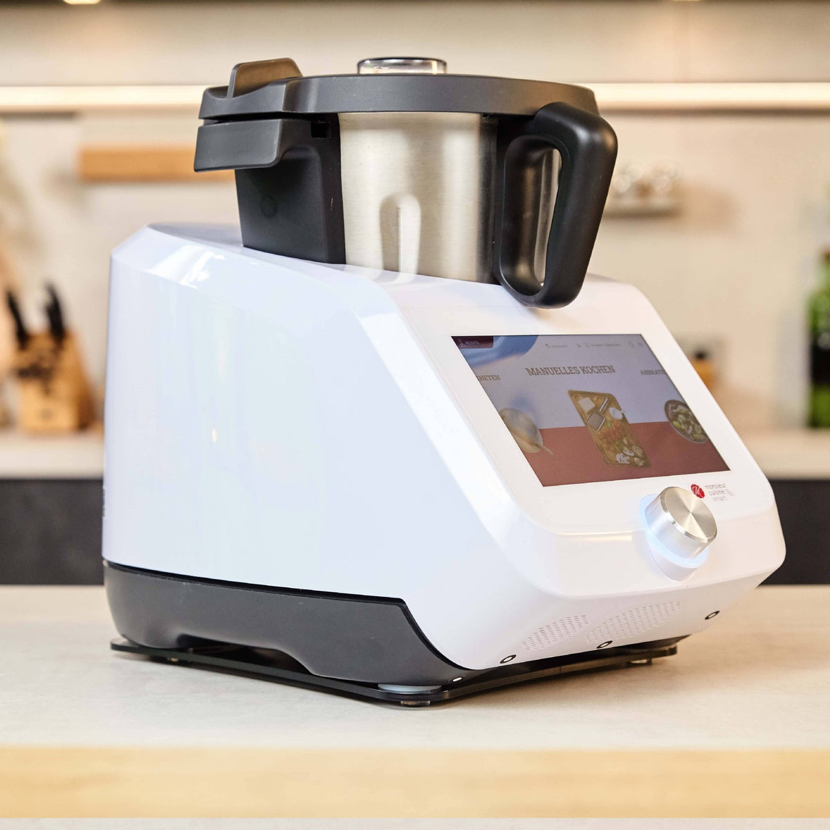 [B - Ware] EasySlider® | Gleitbrett aus Acrylglas für Monsieur Cuisine - Wundermix GmbH