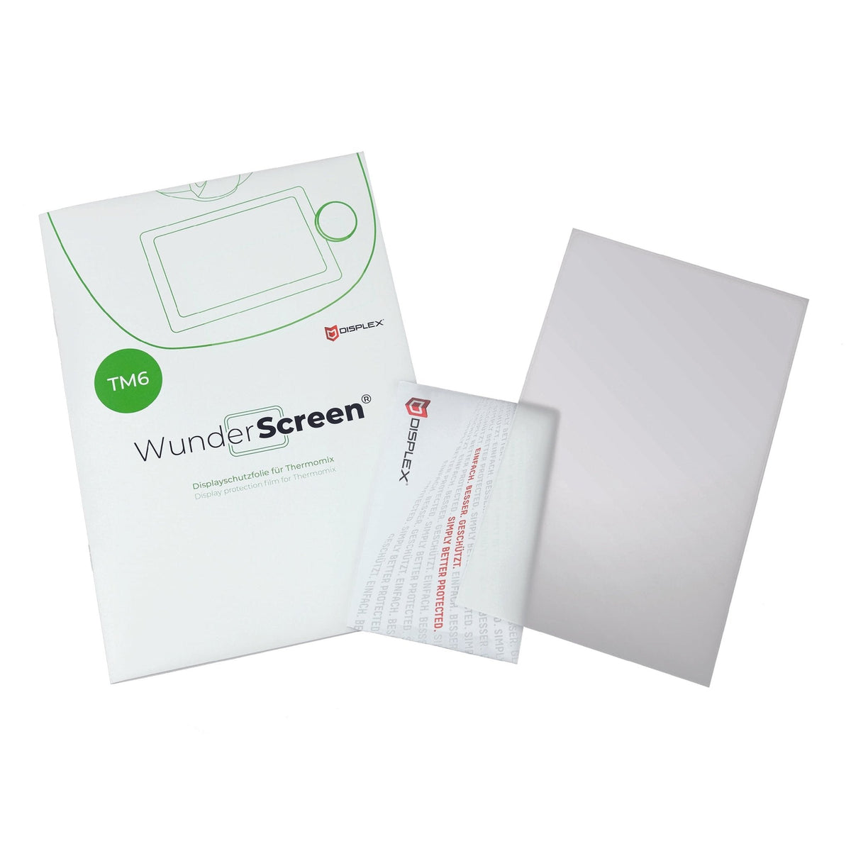 WunderScreen® | Hybrid - Glas Displayschutz für Thermomix TM6 - Wundermix GmbH